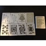 Tally Ho Circle Back Silver LIMITED Playing Cards