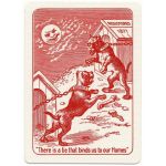 Bulldog Squeezers Red Deck Playing Cards