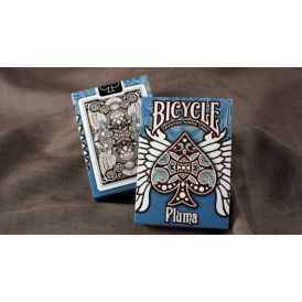 Bicycle Pluma Blue Deck Cartes