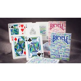 Bicycle Table Talk Red Deck Playing Cards