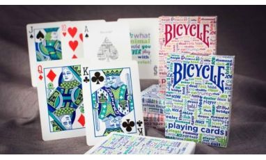 Bicycle Table Talk Red Deck Cartes Playing Cards