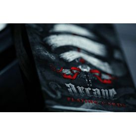 Red Arcane Playing Cards