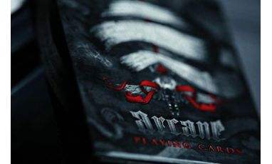 Red Arcane Playing Cards Deck