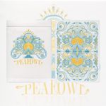 Peafowl White Deck Playing Cards