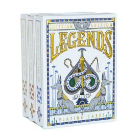 Legends Egyptian Edition Blue Deck Cartes Playing Cards