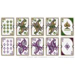 Bicycle White Ornate Set Cartes Deck Playing Cards