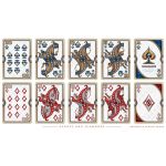 Unbranded White Ornate Scarlet Deck Playing Cards﻿