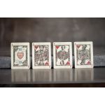 Bicycle Unbranded Silver Certificate Cartes Deck Playing Cards