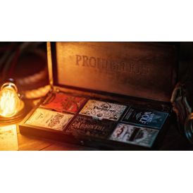 Prohibition 6 Decks Boxed Set Playing Cards﻿﻿