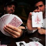 Gatorbacks Metallic Red Cartes Deck Playing Cards