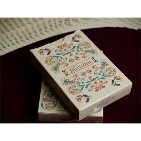 Blossom Spring Metallic Deck Playing Cards﻿