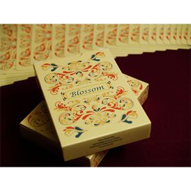 Blossom Fall Metallic Deck Playing Cards﻿