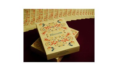 Blossom Fall Metallic Deck Cartes Playing Cards