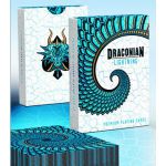Draconian Lightning Blue Deck Playing Cards﻿