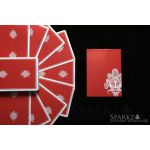Zen Pure Red Prototype Deck Playing Cards﻿