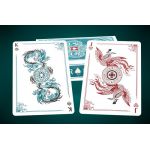 SiShou Four Beasts Blue Deck Playing Cards﻿