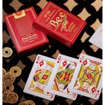 Golden Bee Red Cartes Deck Playing Cards