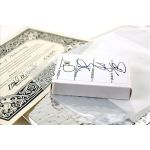 Bicycle Rider Back Foil Silver Deck Playing Cards﻿