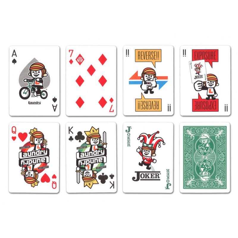 Bicycle Laundry playing cards