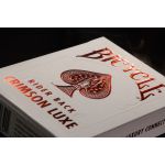 Bicycle MetalLuxe Crimson Luxe Red Cartes Deck Playing Cards