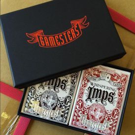 Whispering Imps Gamesters Limited Boxed Set Playing Cards﻿﻿