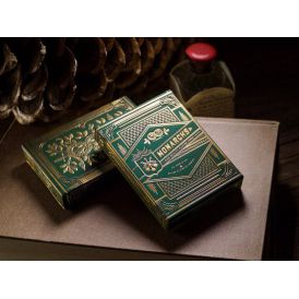 Monarchs Green Deck Playing Cards﻿