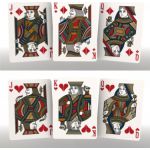 Luxx Palme Red Cartes Deck Playing Cards