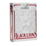 Black Lions Red Edition Deck Playing Cards﻿