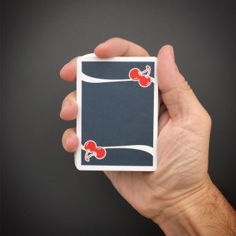 1 deck Cherry Casino v2 Black Playing Cards New  S102770-乙F2