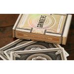 Grinders White Gold Cartes Deck Playing Cards