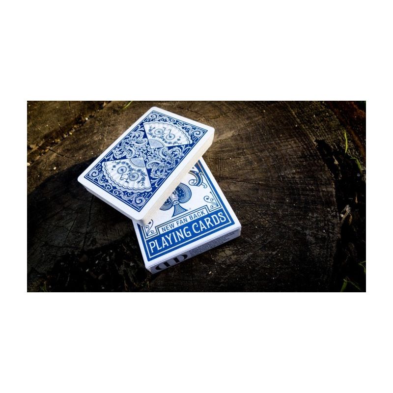 Bicycle New Fan Back Blue Dan & Dave Playing Cards Deck 